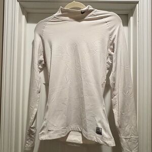 Nike Pro White Long Sleeve Shirt